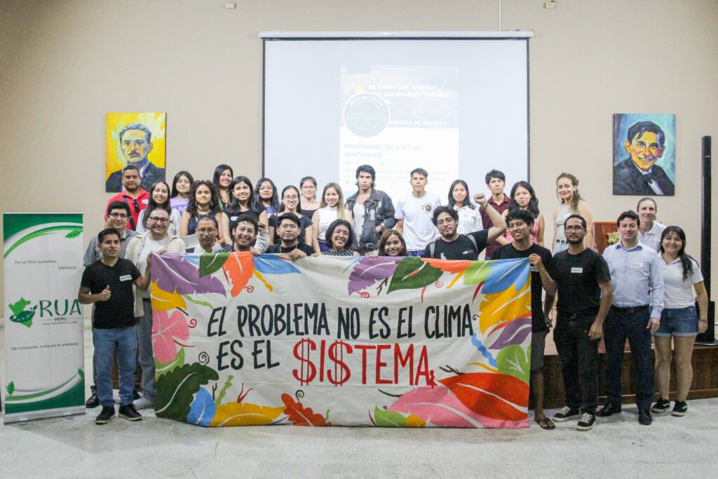 MOCICC y RUA San Marcos realizaron taller sobre la Ley Antiforestal
